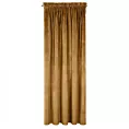 Zasłona miodowa z ekskluzywnego matowego welwetu 140x270 cm taśma VILLA Eurofirany