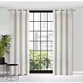 Zasłona naturalna o strukturze płótna 140x250 cm przelotka ANITA Eurofirany