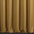 Zasłona szyta na taśmie fala miodowa z tkaniny o naturalnym splocie z efektem melanżu