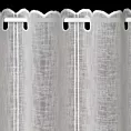 Tkanina firanowa zazdrostka zdobiona ażurowym haftem Eurofirany
