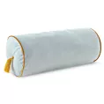 Poduszka dekoracyjna wałek 20 x 45 cm welwetowa jasnomiętowa z ozdobnymi chwostami VELVET 74 Eurofirany