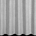 Zasłona srebrna o płóciennym splocie z efektem melanżu 125x270 cm system flex - JULA Eurofirany