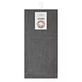 Komplet ściereczek kuchennych 2szt 50x70 cm bawełniany kolor stalowy zdobionych w pasy 200 g/m2KARIN Eurofirany