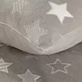 Pościel 220x200 cm z polaru kolor beżowy z gwiazdkami FLANO Eurofirany