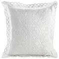 Poszewka na poduszkę 40x40 cm ażurowa biała w stylu boho MEGAN Eurofirany