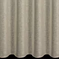 Firana szyta na taśmie 8 cm kremowa z matowej grubej etaminy wykończonej obciążnikiem