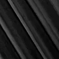 Zasłona czarna z ekskluzywnego matowego welwetu 140x270 cm taśma VILLA Eurofirany