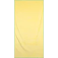Ręcznik plażowy 80x160 cm z mikrofibry kolor żółty szybkoschnący 380 g/m2 IGA Eurofirany