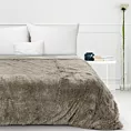 Koc o strukturze miękkiego futra 150x200 cm beżowy TIFANY 1 DESIGN 91 Eurofirany