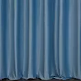 Zasłona szyta na flexach jasnoniebieska z miękkiej tkaniny welwetowej