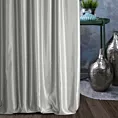 Zasłona szyta na taśmie 5 cm AMAYA szara z jednokolorowej gładkiej tkaniny