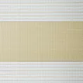 Roleta Mini Dzień - Noc jasnobeżowa z tkaniny roletowej w gładkie pasy