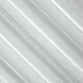 Tkanina firanowa matowa o  naturalnym splocie zdobiona pionowymi paseczkami Eurofirany