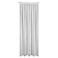 Firana biała w stylu eco z efektem deszczyku 140x270 cm taśma MONIC Eurofirany