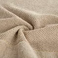 Ręcznik do rąk 30x50 cm bawełniany kolor beżowy z welwetową bordiurą 550 g/m2 ARIA Eurofirany