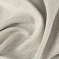 Poszewka szyta beżowa z tkaniny o melanżowej strukturze