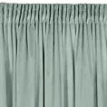 Zasłona jasnomiętowa z tkaniny welwetowej 140x270 cm taśma ROSA Design 91 Eurofirany