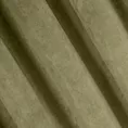 Zasłona oliwkowa z ekskluzywnego matowego welwetu 140x270 cm taśma RIA Diva Line Eurofirany