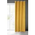 Zasłona miodowa z wytłaczanego welwetu 140x250 cm przelotka LILI Eurofirany