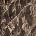 Tkanina zasłonowa welwetowa zdobiona złotym marmurkowym wzorem Eurofirany
