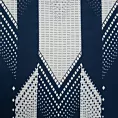 Pościel 160x200 cm bawełniana kolor biały, granatowy z nowoczesnym wzorem PALERMO 4 Terra Collection Eurofirany