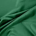Zasłona szyta na taśmie fala zielono butelkowo zielona z miękkiej półmatowej tkaniny welwetowej