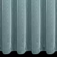 Firana szyta na taśmie 8 cm ciemnoniebieska z delikatnie połyskującej tkaniny typu PERU z efektem opalizującym, wykończona obciążnikiem