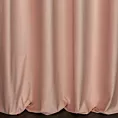 Zasłona szyta na taśmie fala jasnowrzosowa z miękkiej półmatowej tkaniny welwetowej