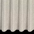 Firana szyta na przelotkach naturalna siatka w stylu eko z efektem melanżu wykończona obciążnikiem