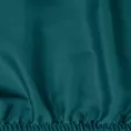 Prześcieradło z gumką 100x200 cm z satyny bawełnianej kolor turkusowy 125 g/m2 DINA Diva Line Eurofirany