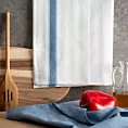 Komplet ściereczek kuchennych 2szt 50x70 cm bawełniany kolor niebieski w pasy 200 g/m2 SOFIA Eurofirany