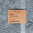 Ręcznik kąpielowy 50x90 cm bawełniany kolor niebieski 530 g/m2 PALERMO Terra Collection Eurofirany