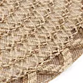 Podkładka na stół naturalna z juty średnica 38 cm GWEN w stylu boho Eurofirany