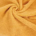 Ręcznik kąpielowy 50x100 cm bawełniany kolor musztardowy 500 g/m2 GŁADKI 2 Eurofirany