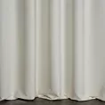 Zasłona szyta na taśmie 5 cm ciemnokremowa z gładkiego, matowego welwetu