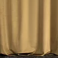 Zasłona szyta na taśmie 8 cm ENYA jasnobrązowa z miękkiej półmatowej tkaniny welwetowej