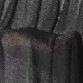 Zasłona czarna z moherowej tkaniny 140x250 cm przelotka AGIS Eurofirany
