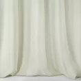 Zasłona szyta na taśmie fala CANDY kremowa z tkaniny z strukturalnym spolotem