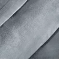 Pościel 220x200 cm gładka z polaru kolor srebrny FLANO Eurofirany