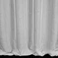 Firana szyta na taśmie 5 cm biała z matowej etaminy, wykończonej obciążnikiem