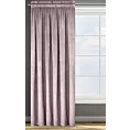 Zasłona welwetowa pudrowy róż 140 x 270 cm taśma - ROSA - Design 91 Eurofirany