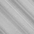 Tkanina firanowa matowa, półprzezroczysta z błyszczącymi pionowymi paseczkami, Eurofirany