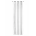 Zasłona biała, matowa 140x250 cm przelotka - TRIS Eurofirany