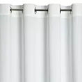 Zasłona biała z matowego welwetu 140x250 cm przelotka MELANIE Eurofirany