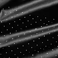 Zasłona czarna z kryształkami i welwetowej tkaniny 140x250 cm przelotka ARIADNA Eurofirany