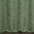 Miękka szenilowa tkanina zasłonowa o strukturalnym splocie i subtelnym połysku Eurofirany