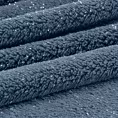 Koc  150x200 cm granatowo, srebrny z dodatkiem lśniącej nici BLINK DESIGN 91 Eurofirany