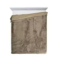 Koc o strukturze miękkiego futra 150x200 cm beżowy TIFANY 1 DESIGN 91 Eurofirany
