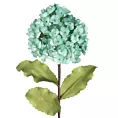 Kwiat sztuczny dekoracyjny HORTENSJA niebieski Eurofirany