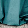 Zasłona turkusowa z gładkiego welwetu 140x250 cm przelotka PIERRE Eurofirany